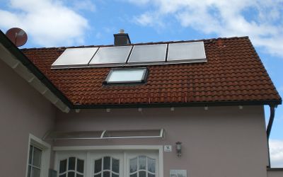 10,1 m² COSMO Kollektoren Solaranlage